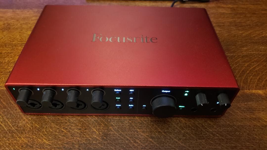 Focusrite Scarlett 18i16 Gen.4 オーディオ