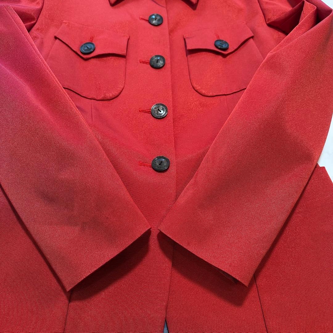JEAN PAUL GAULTIER クラシック シャツジャケット レッド 40