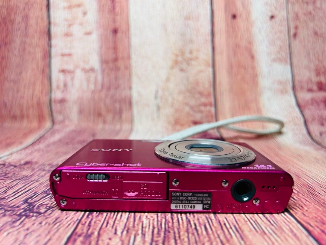 SONY ソニー Cyber-shot DSC-W320 ピンク デジタル