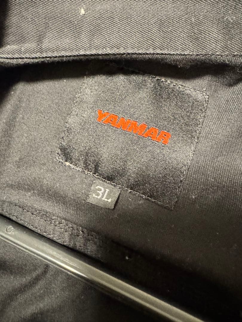 YANMAR 黒 オーバーオール 3L