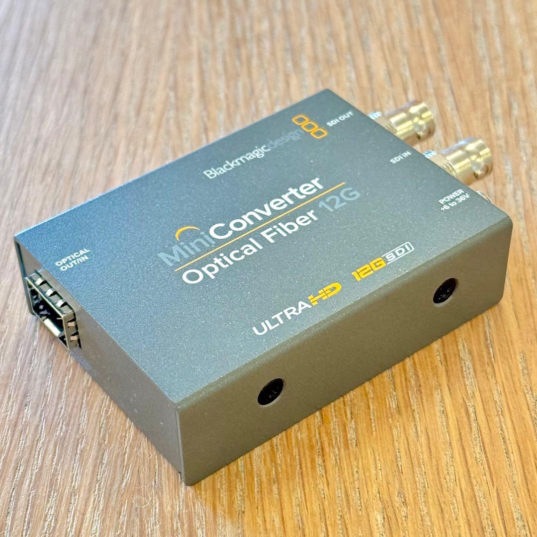 その他 BMD Mini Converter Optical Fiber 12G