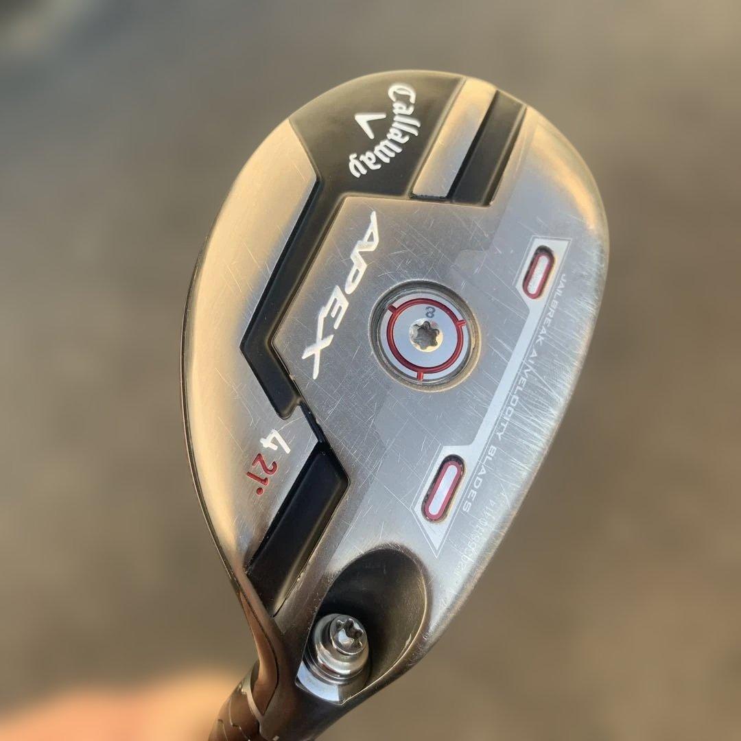 【値下げ】Callaway Apex 21° 4番ユーティリテーMCH60R