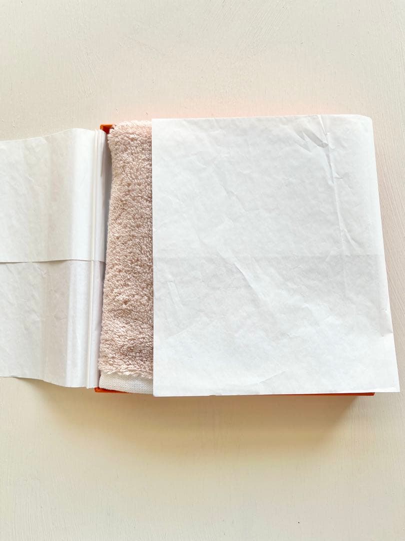 【新品】エルメス　ハンドタオル　アヴァロン