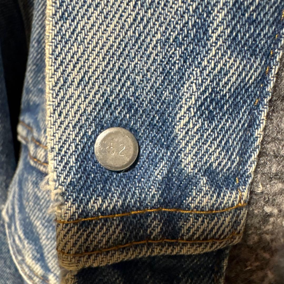 リーバイス70s USA製（40）70505-0317裏地ブランケット　短丈