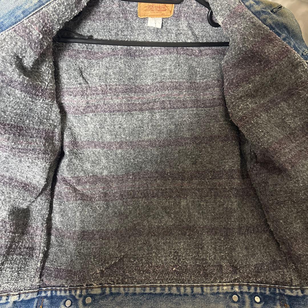 リーバイス70s USA製（40）70505-0317裏地ブランケット　短丈