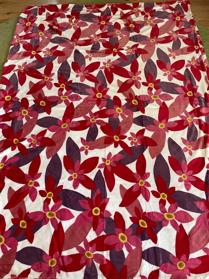 2枚セット【シビラ】　マランタ　あったか掛カバー　シングル　ピンクグリーン各1枚