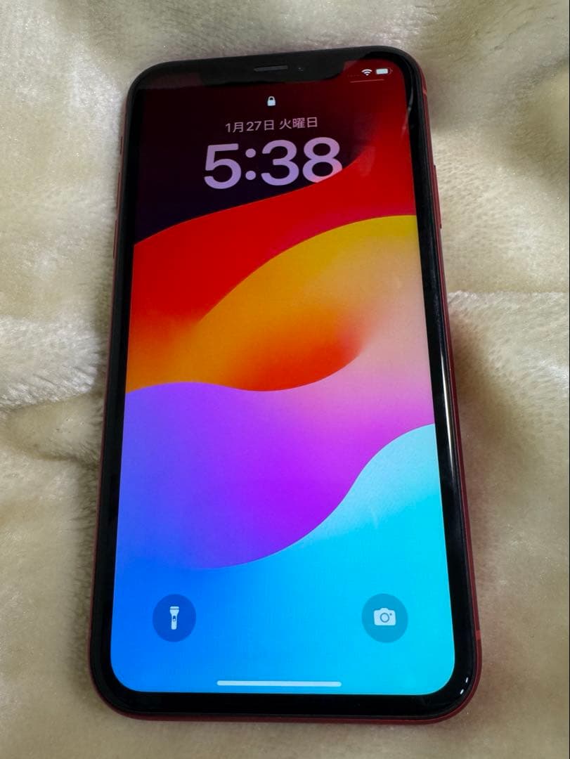 Apple iPhone XR (レッド)