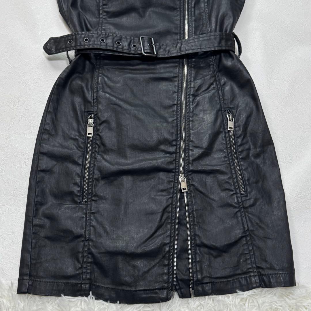 y2k DIESEL ライダース ワンピース グランジ パンク archive