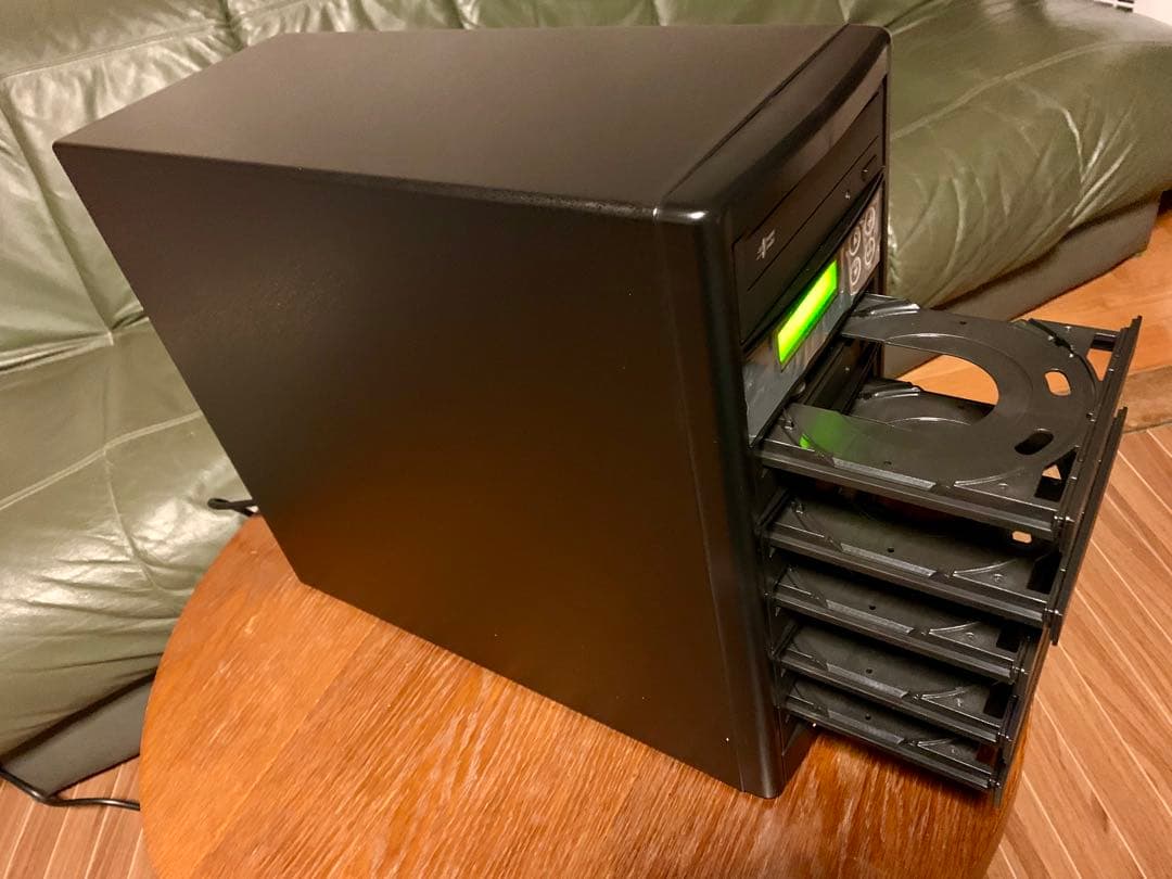 【新品特売】DVD & CDコピー機 R5-LB+HDD(ＬＧ搭載)日本語表示