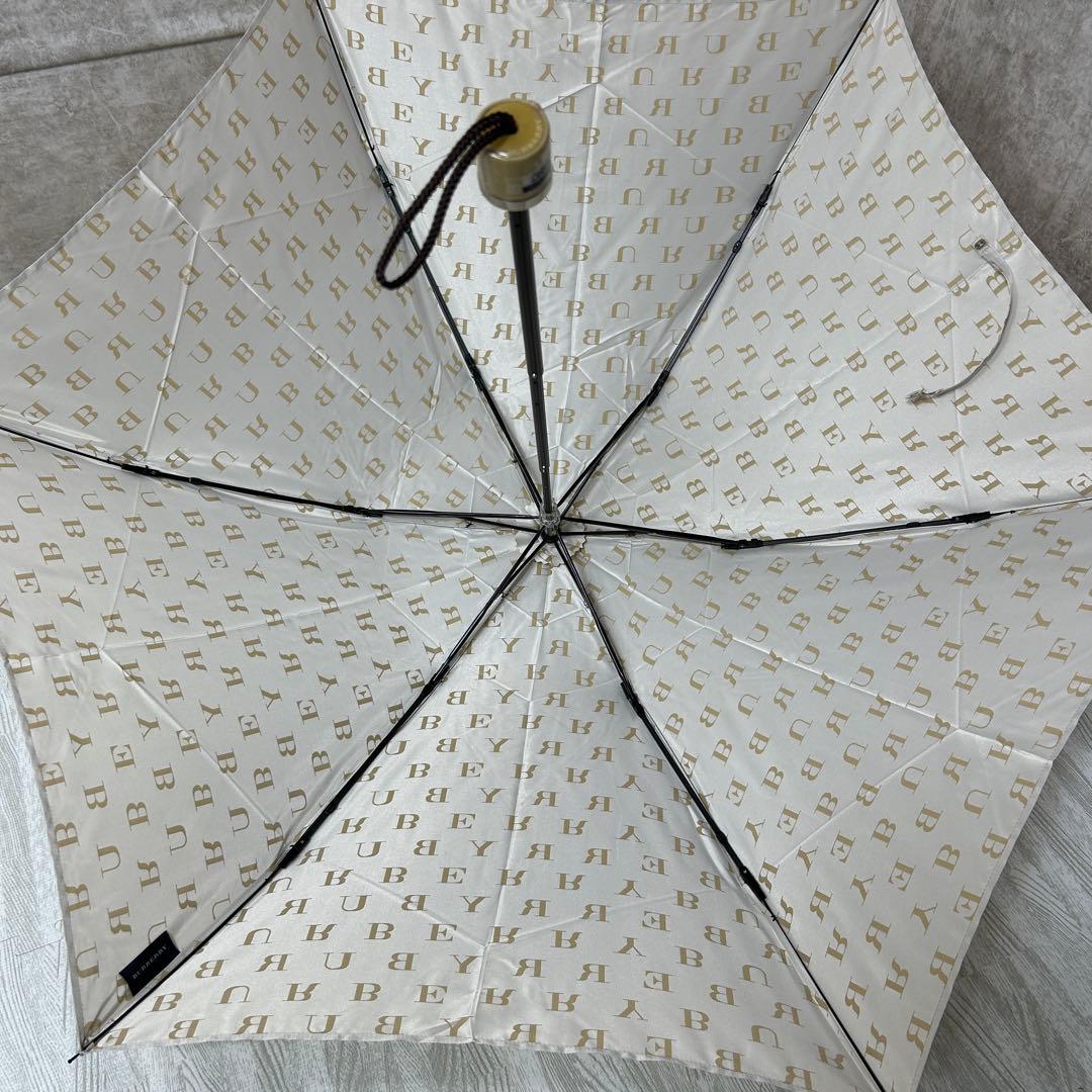 【yoko】burberry 折りたたみ傘　タグ付き　55センチ