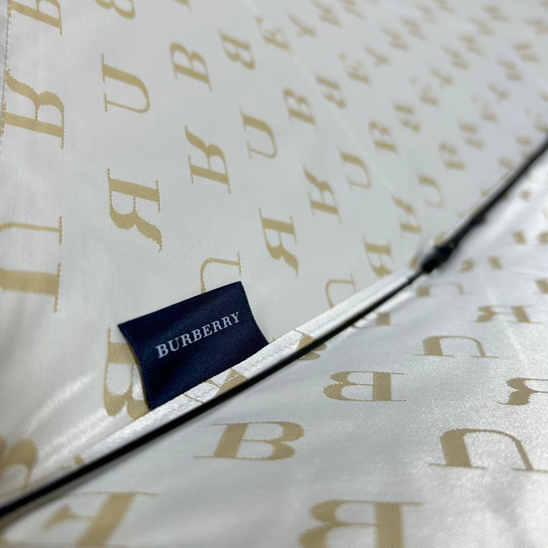 【yoko】burberry 折りたたみ傘　タグ付き　55センチ