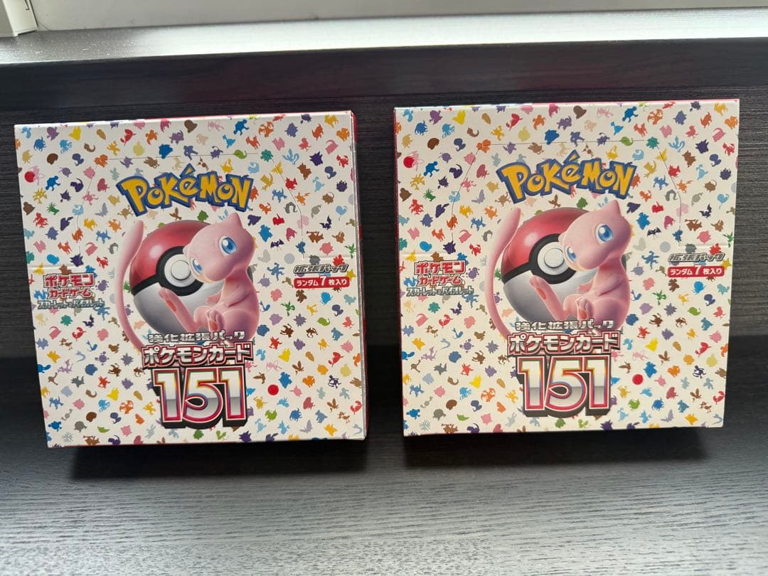 t*0様 ポケモンカード151 パック 2箱セット