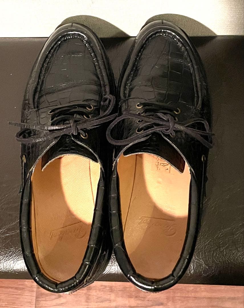 特価　Paraboot Chimey EMBOSSIN 8 ブラック