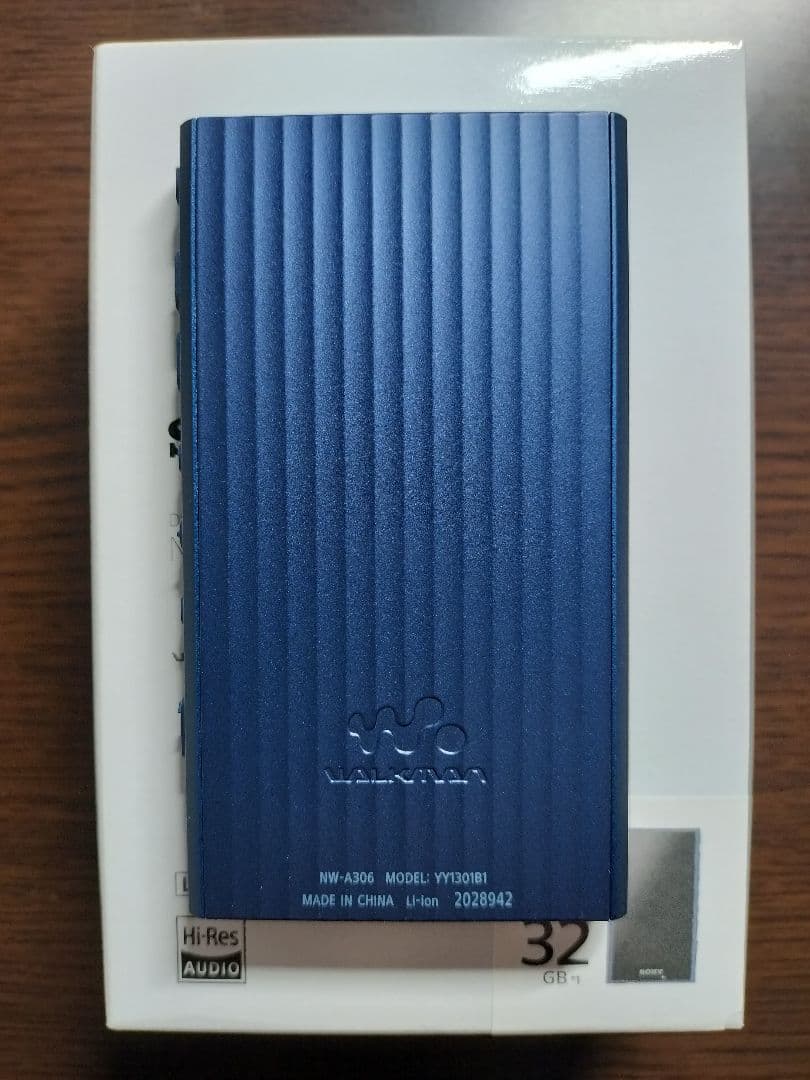 【SONY】ウォークマン 32GB A300シリーズ NW-A306 ブルー