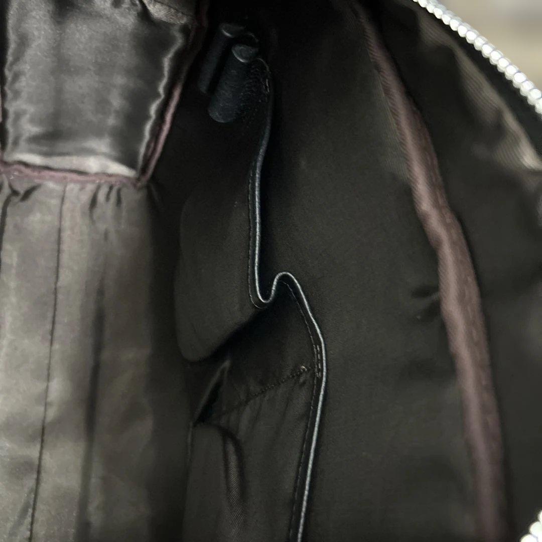 MURA ムラ/ブリーフケース/ビジネスバッグ/本革. ブラック　未使用