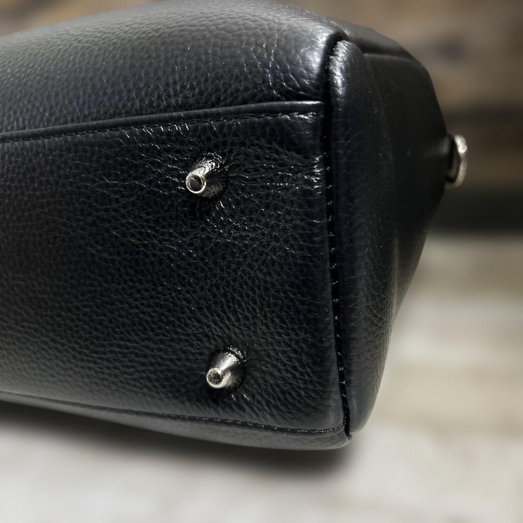 MURA ムラ/ブリーフケース/ビジネスバッグ/本革. ブラック　未使用