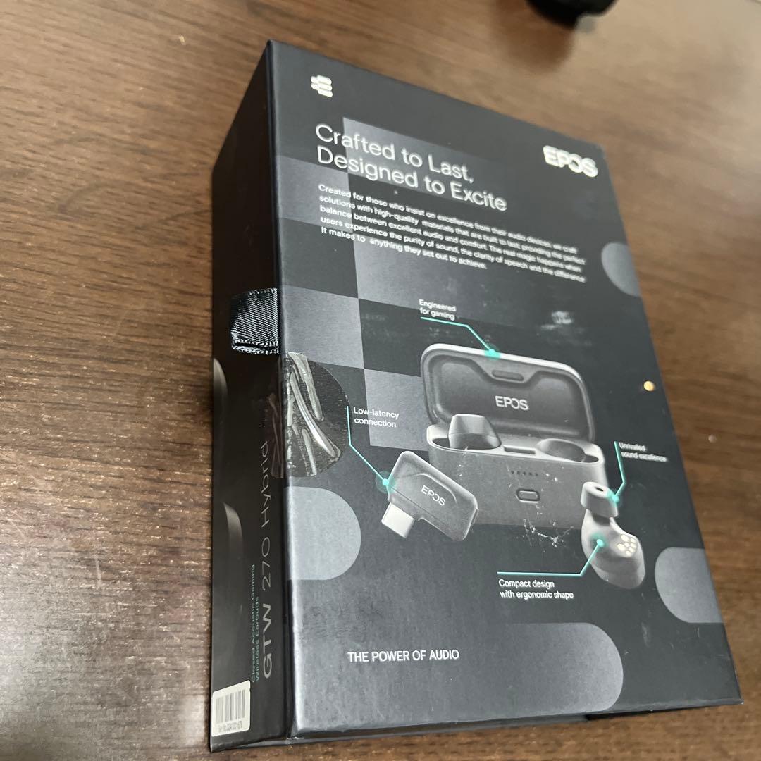 【新品】EPOS GTW 270 Hybrid ワイヤレスイヤフォン