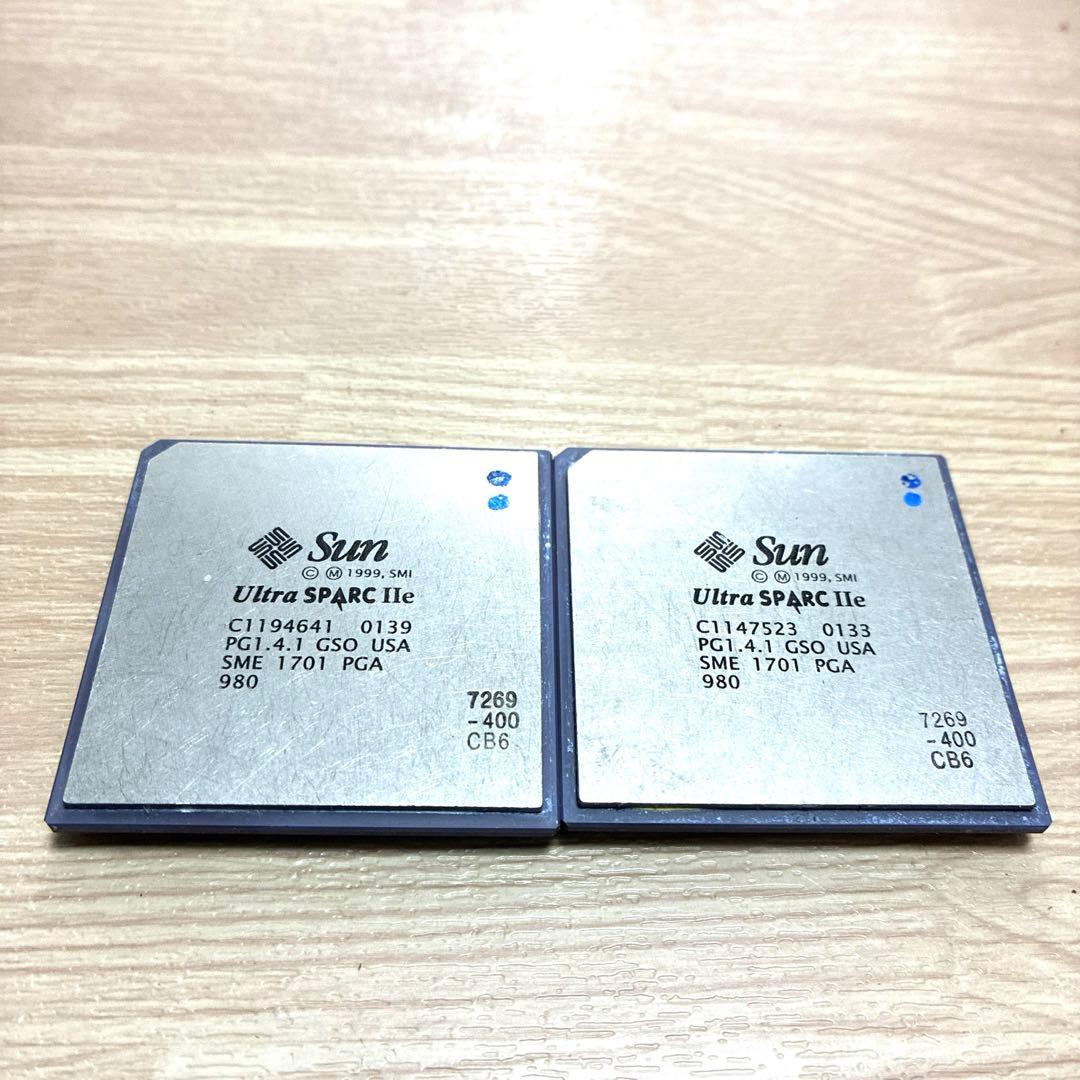 希少　SUN CPU 2枚同梱
