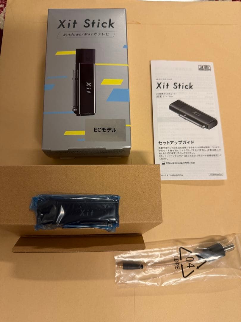 Xit Stick USBテレビチューナー XIT-STK110-EC