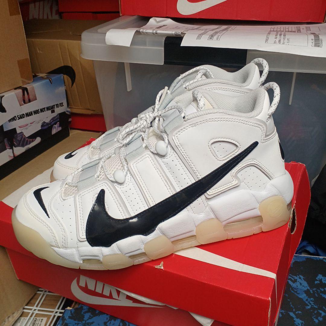 M*n様 Nike Air More Uptempo ホワイト/ブラック