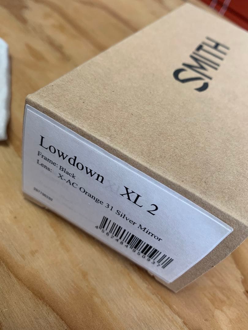 SMITH ローダウンXL2 Orange31 Silver Mirror