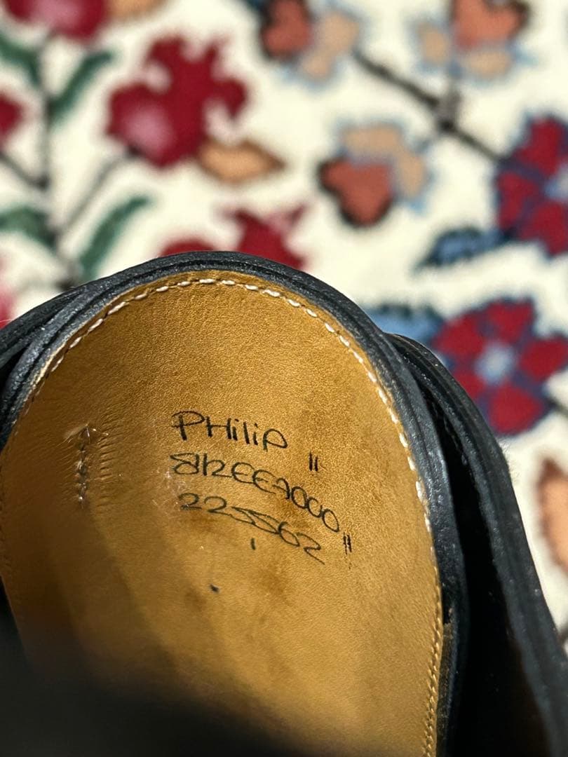 専用　新品未使用　ジョンロブ　フィリップⅡ UK8.5EE JOHNLOBB