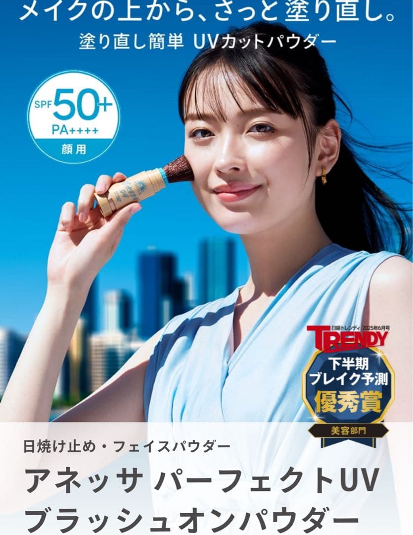 ネッサ パーフェクトUV ブラッシュオンパウダー　本体 & 詰め替え セット