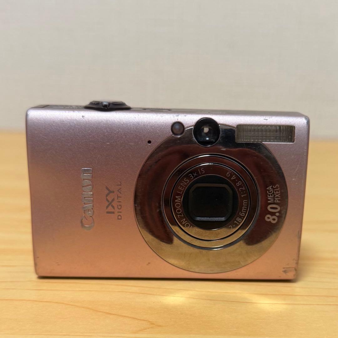 【動作確認済】Canon IXY DIGITAL 20IS ピンク デジカメ