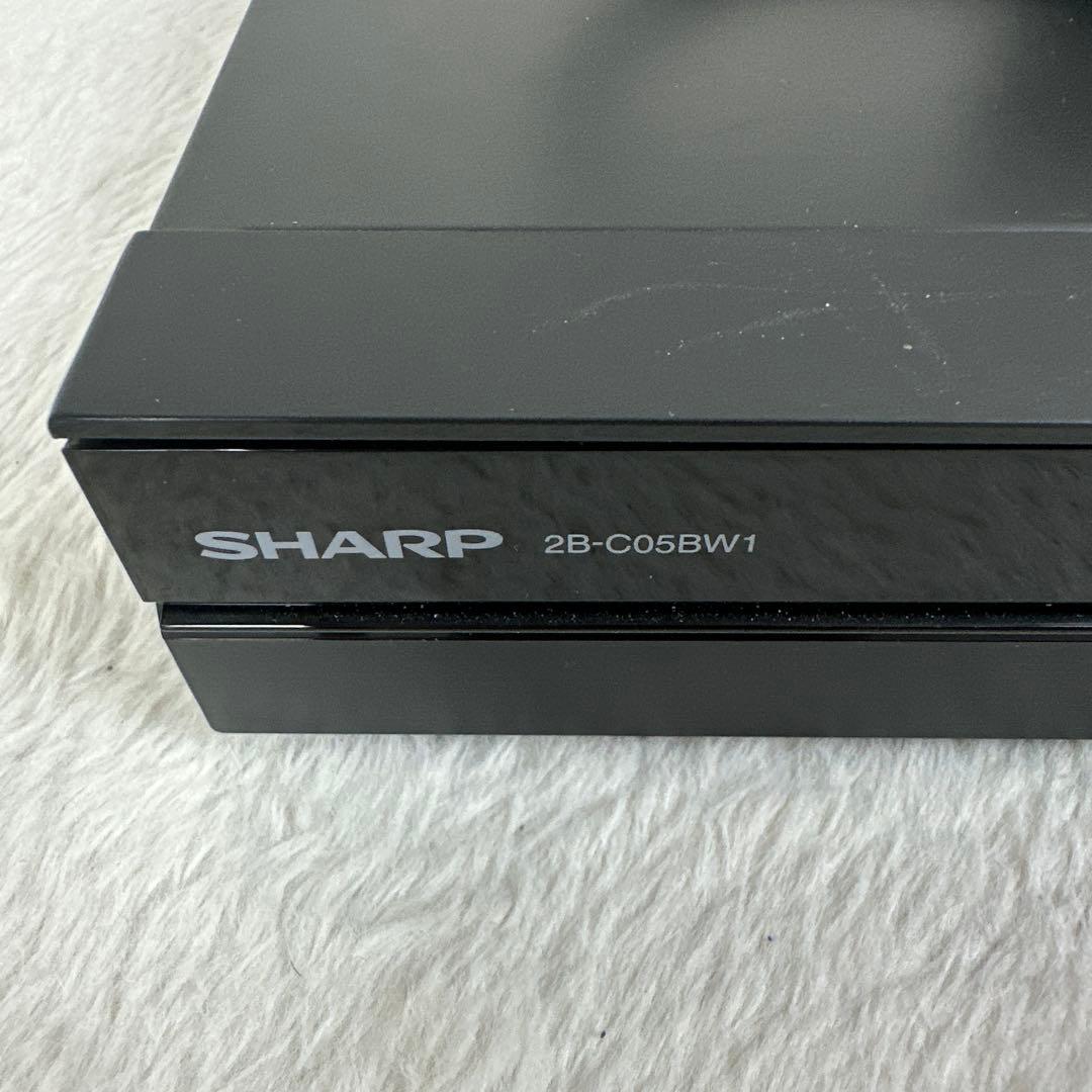 SHARP 2B-C05BW1 2019年製 ブルーレイレコーダー シャープ