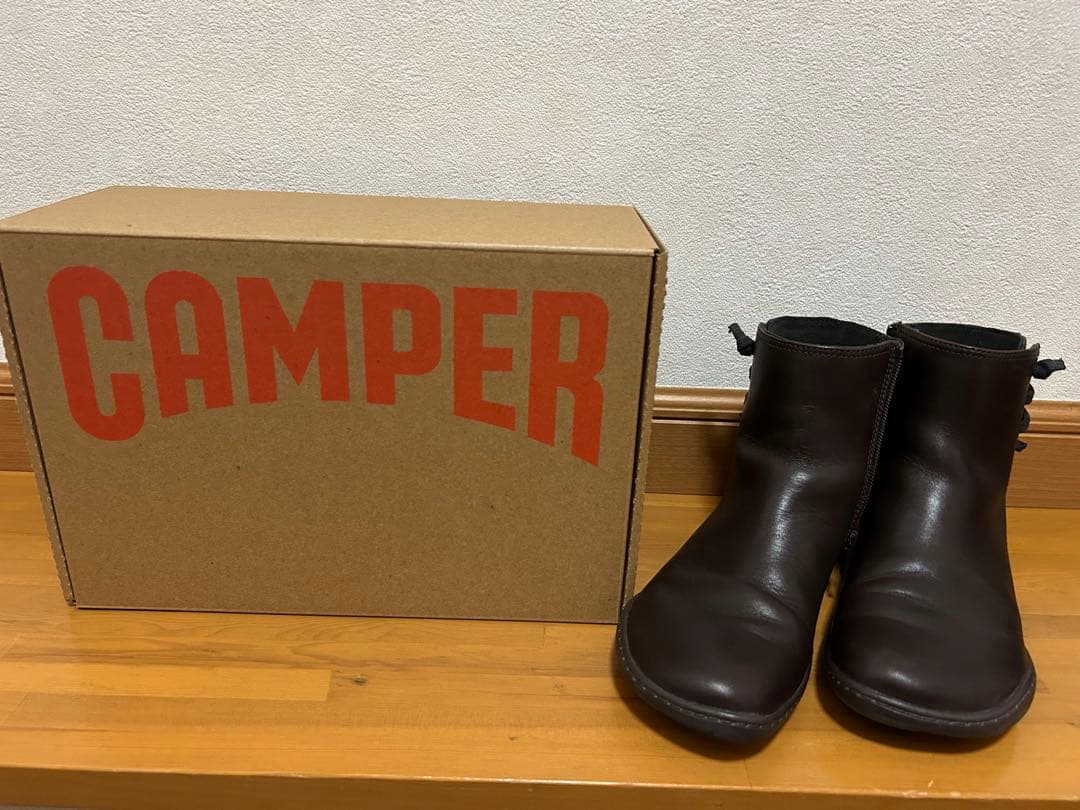 カンペール] PEU CAMI / ハイカットシューズ ブラウン