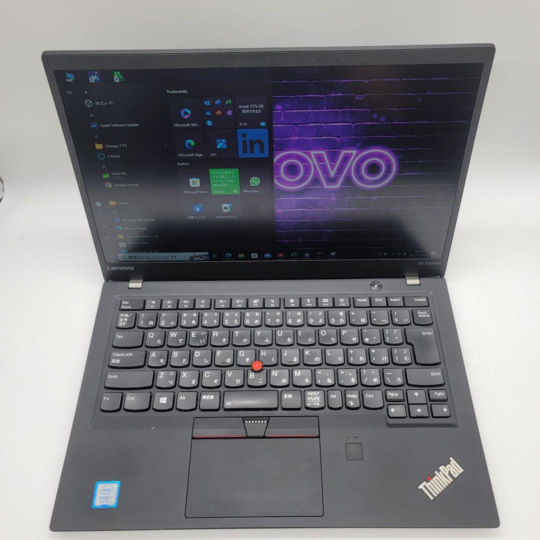 Windowsノート本体 Lenovo ThinkPad X1 Carbon GEN 5 | i7-256