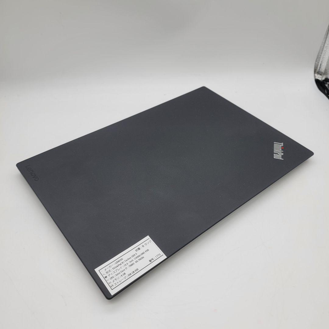 Windowsノート本体 Lenovo ThinkPad X1 Carbon GEN 5 | i7-256