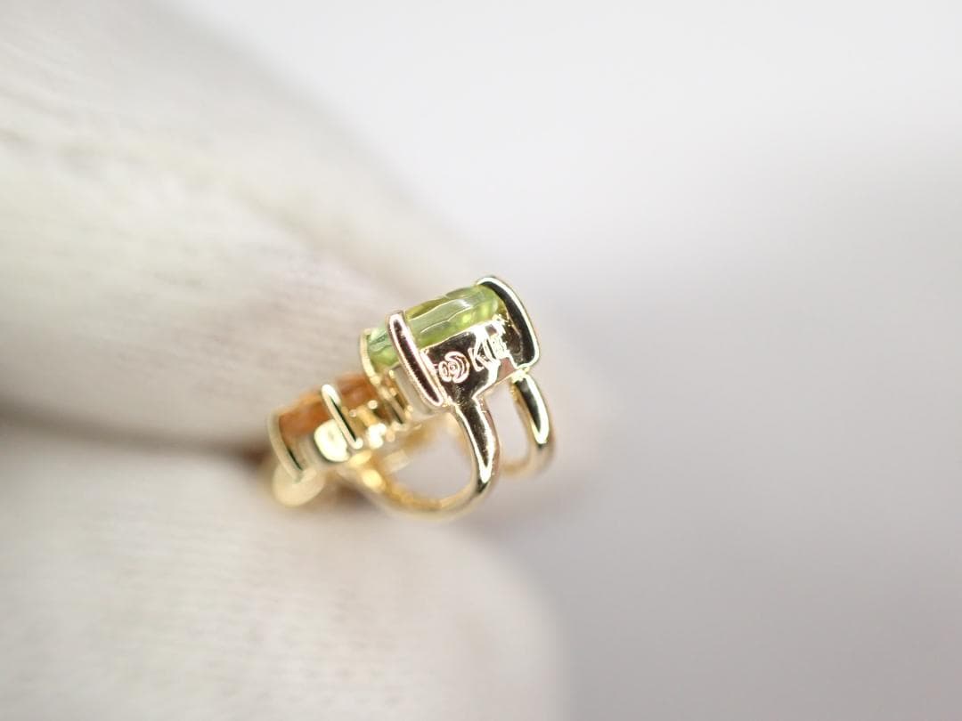 7/美品 タサキ 田崎真珠 K18 ペリドット シトリン ペンダントトップ