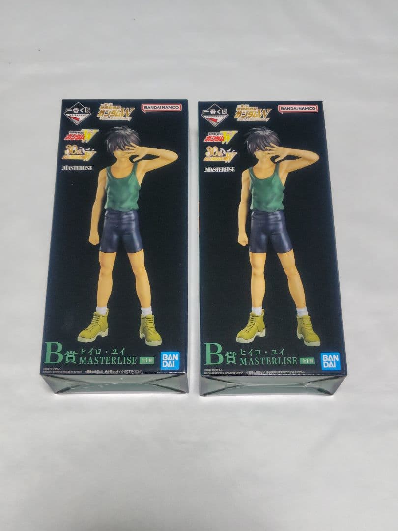 一番くじ　ガンダムw　B賞2個　C賞　D賞 G賞9枚　新品未開封　メルカリ便