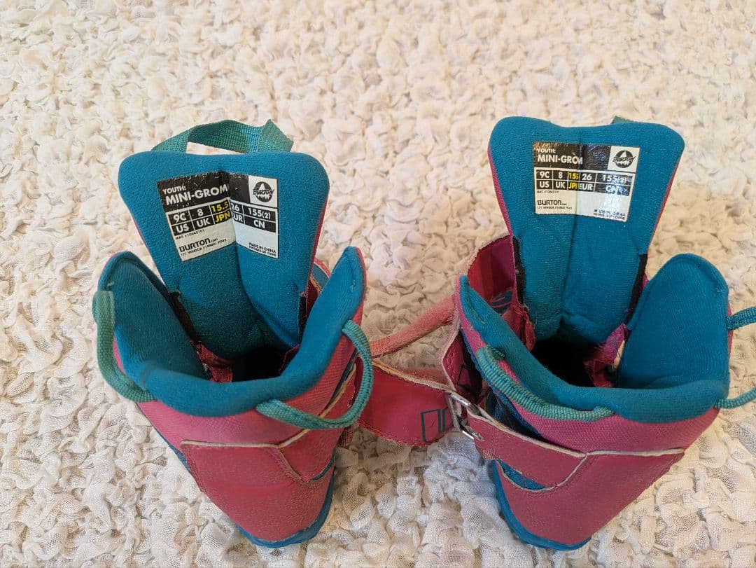 6点 Burton一式 (ウェア上下、板、バイン、ブーツ、バラクラバ)