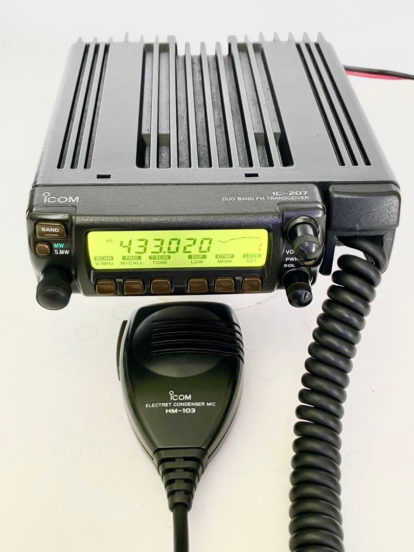 アイコムIC207 20/20w アマチュア無線機