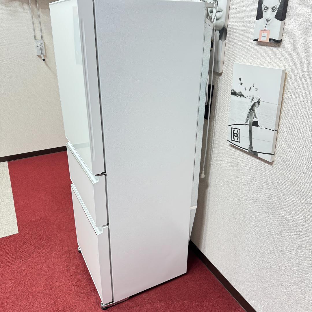 東京23区送料無料　美品三菱3ドア冷蔵庫2020年製330L　洗浄/除菌済み