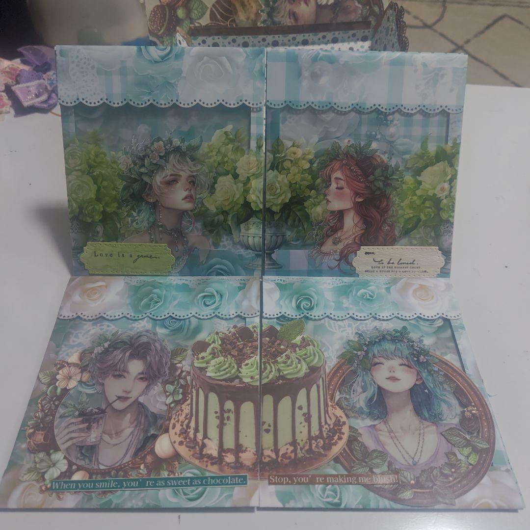 窓付き平袋4枚セット