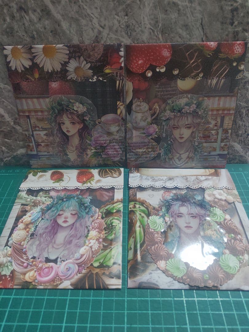 窓付き平袋4枚セット