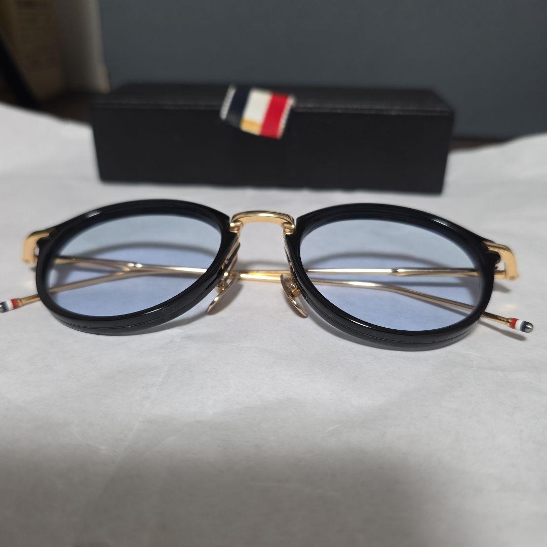 小物 THOM BROWNE TB-011-A-BLK-GLD-49