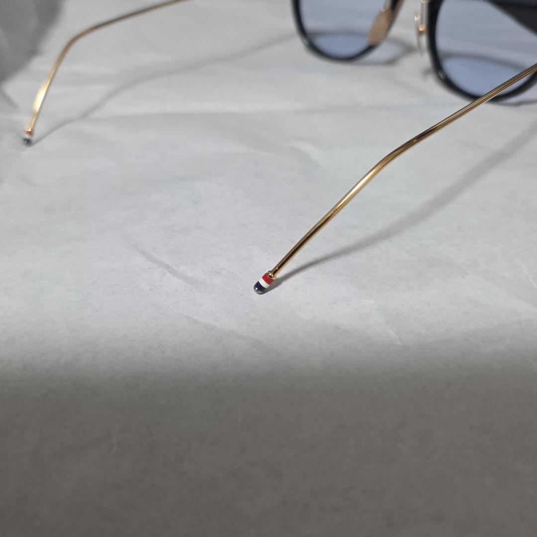 小物 THOM BROWNE TB-011-A-BLK-GLD-49