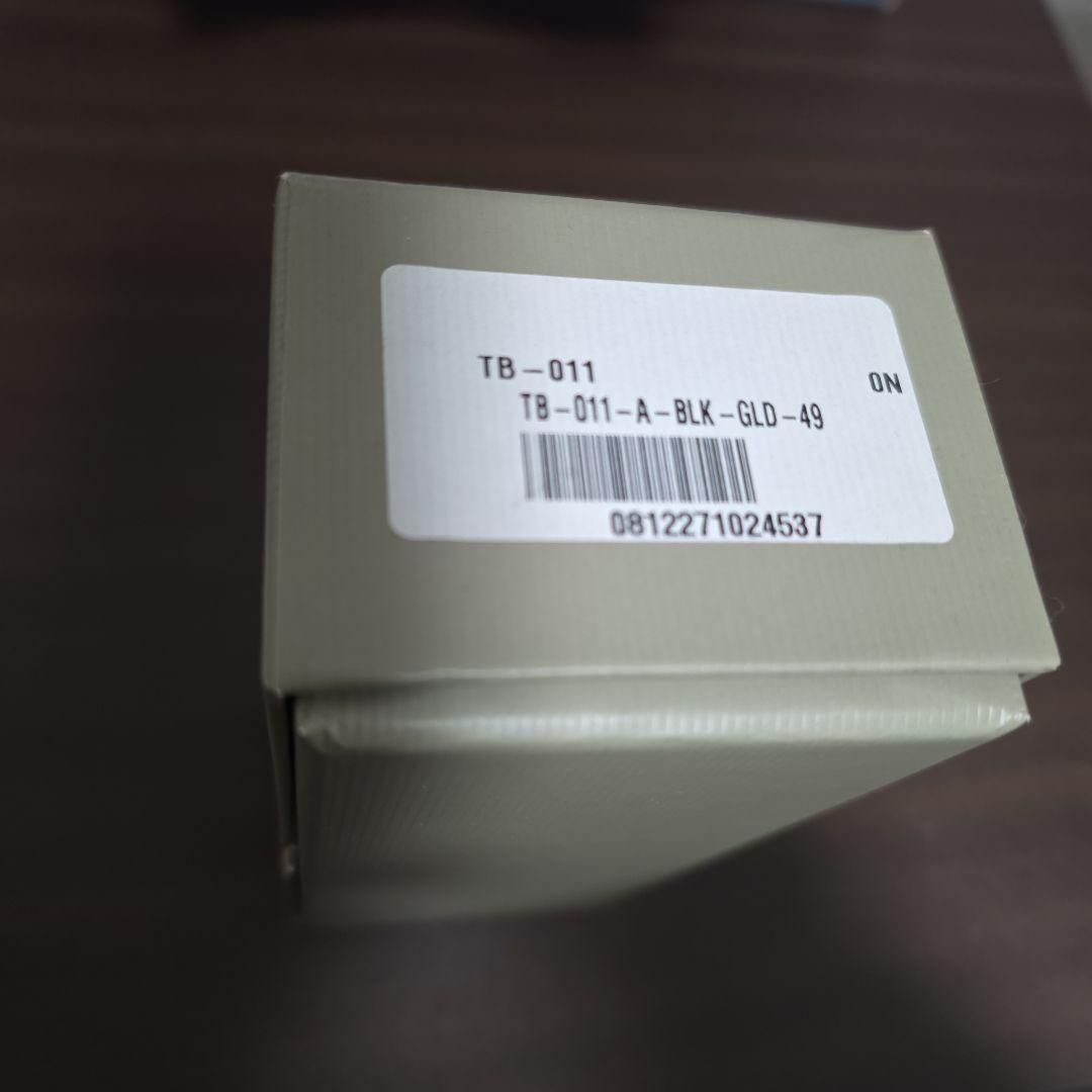 小物 THOM BROWNE TB-011-A-BLK-GLD-49