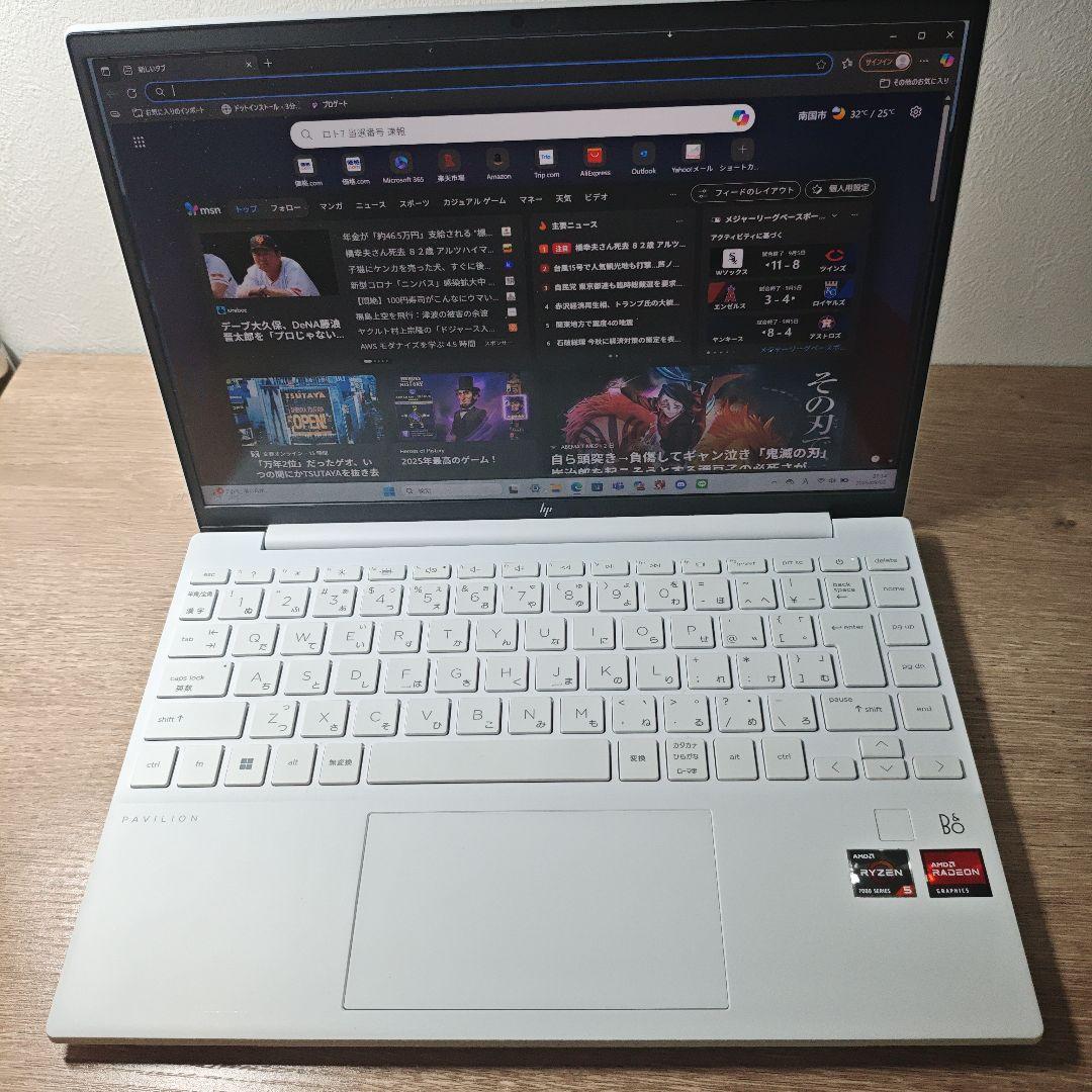 Windowsノート本体 HP Pavilion Aero 13-be2008AU