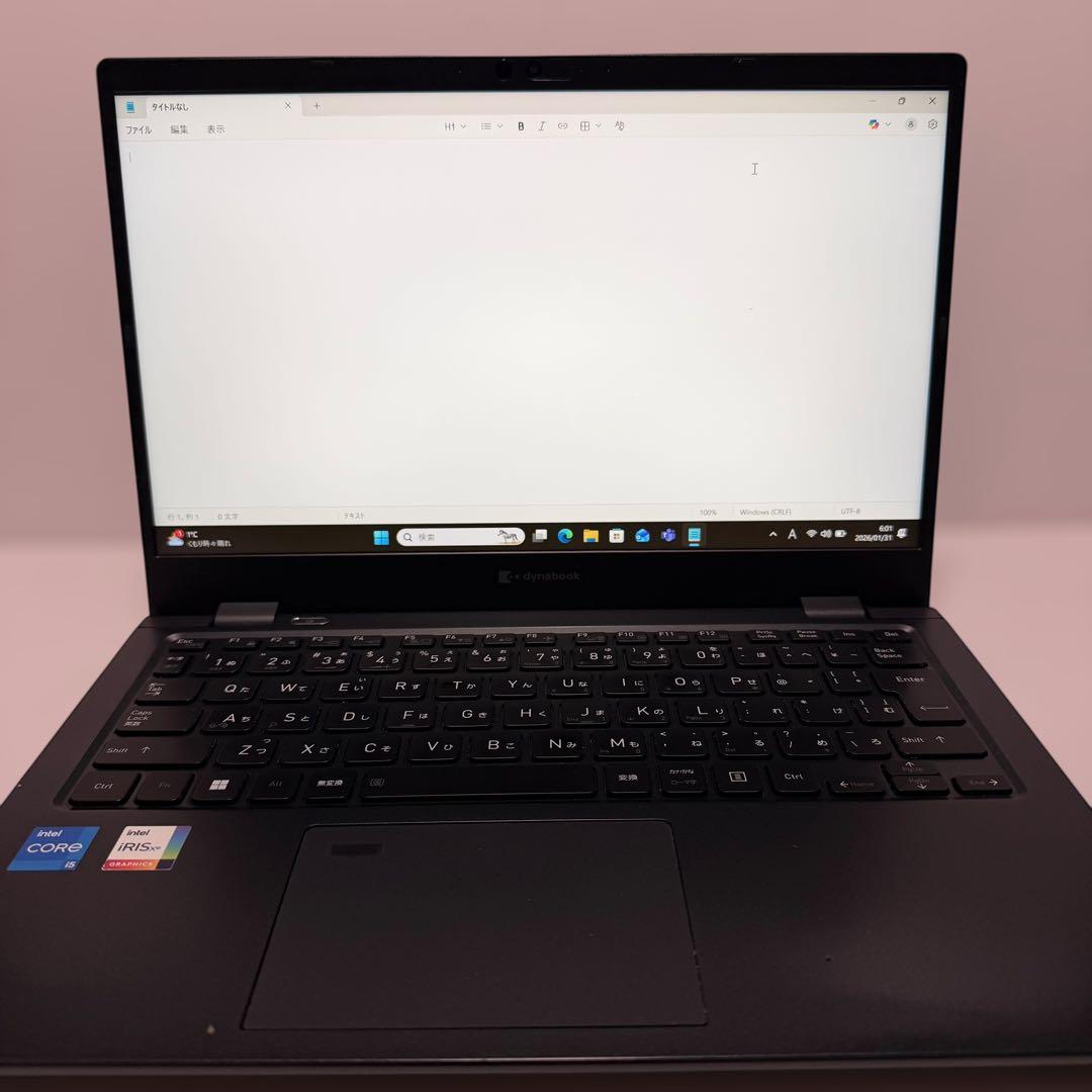 美品 dynabook G83/HU 2022年製 第11世代 バッテリー消耗少