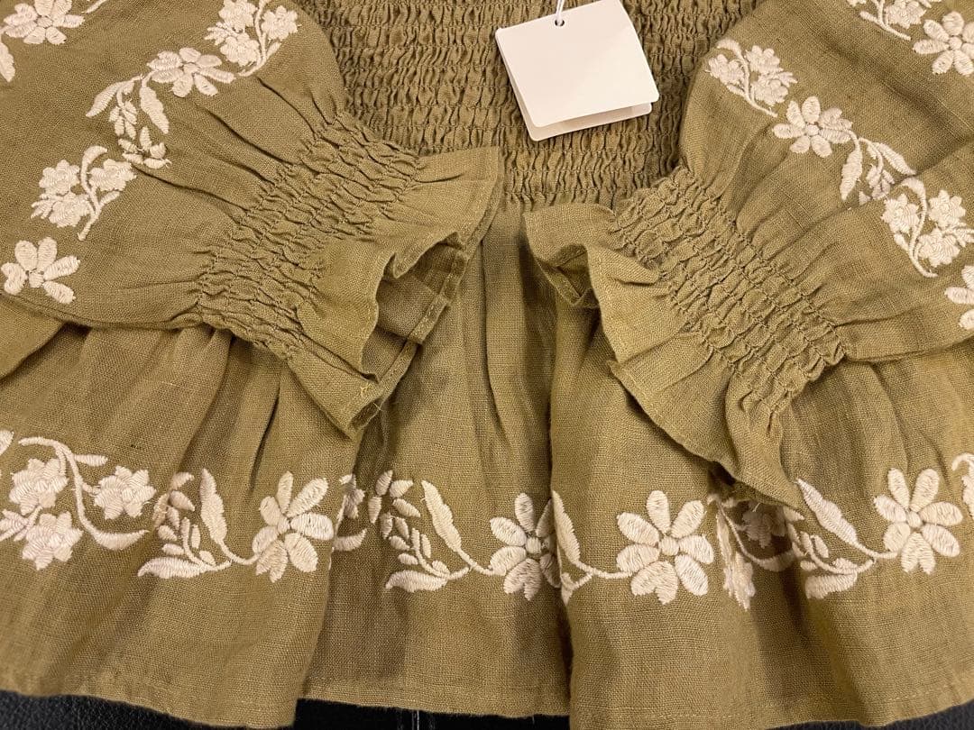 Hアポリナ Apolina Bettina Blouse-MiaDRIED