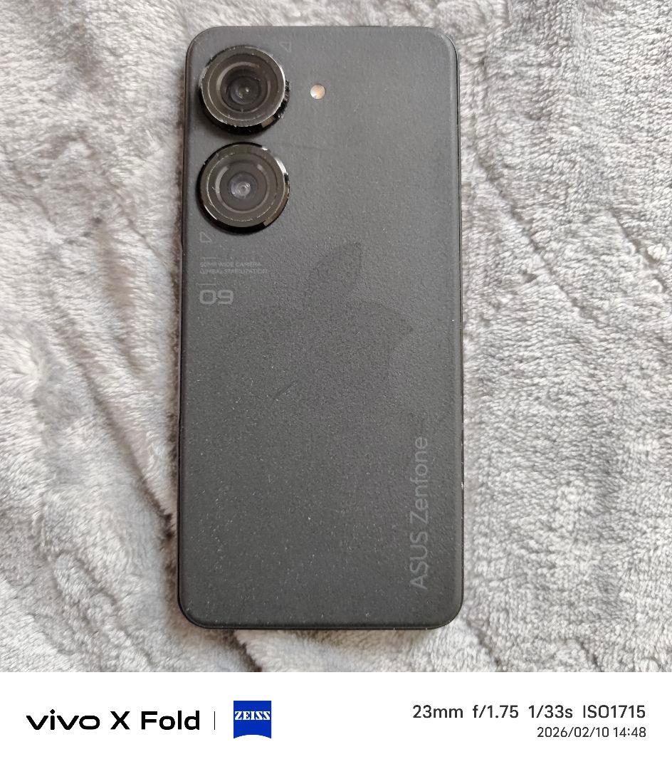 ZenFone9 8/256 SIMフリー カメラ不良