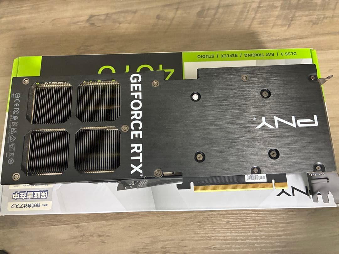 グラフィックボード・グラボ・ビデオカード PNY RTX 4070 Ti SUPER 16GB VERTO OC 3FAN