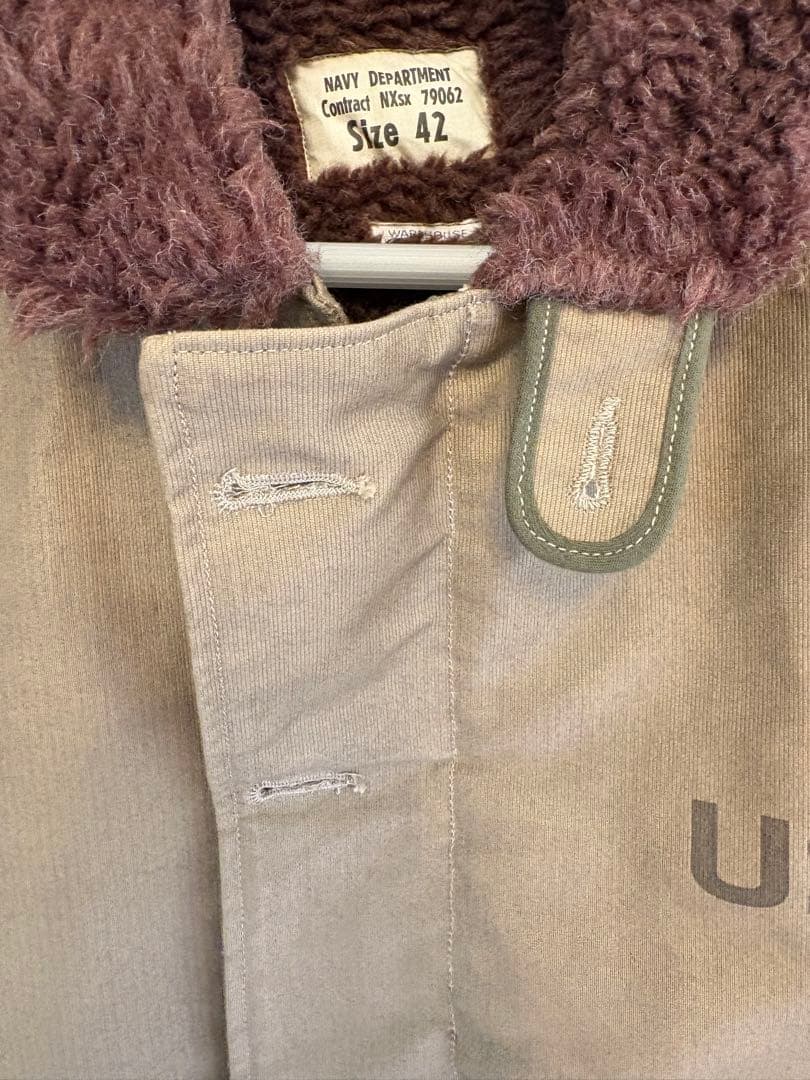 めんつゆさん専用　WAREHOUSE ウエアハウス N-1 KHAKI 1945