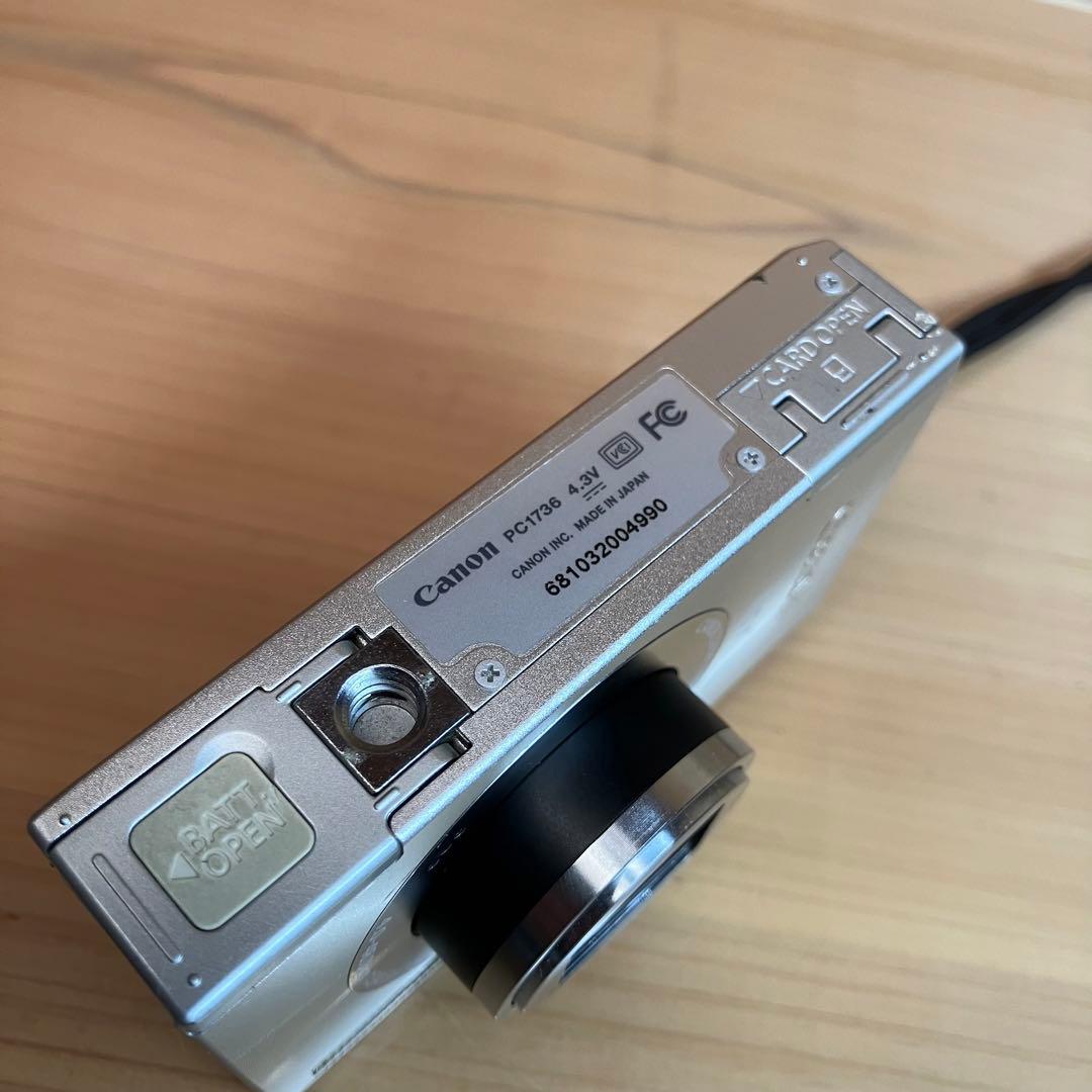 Canon IXY3 PC1736 シルバー