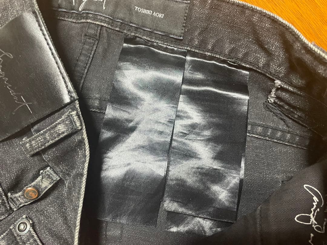 fagassent ファガッセン　CLAW バックジップ ブラック デニム